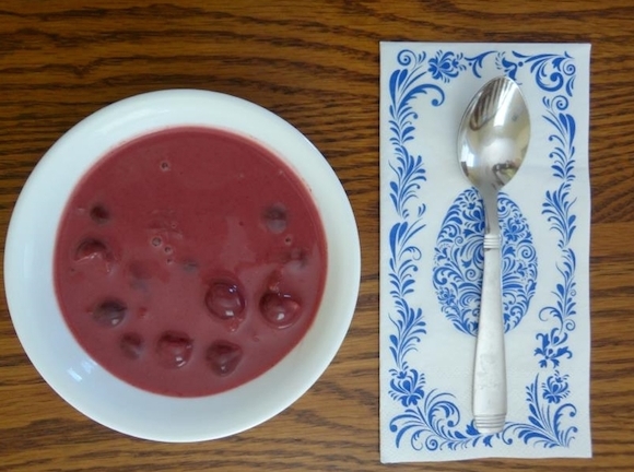 Hannah’s Delicious Sour Cherry Soup